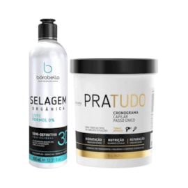 Kit Bórabella Selagem 3D Semi Definitiva 350 ml + PraTudo 1 Kg