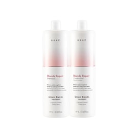Kit Braé Blonde Repair Bond Angel Shampoo Condicionador 1 Litro