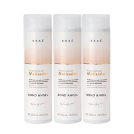 Kit Braé Bond Angel 3 pH Acidificante Matizador 250 ml