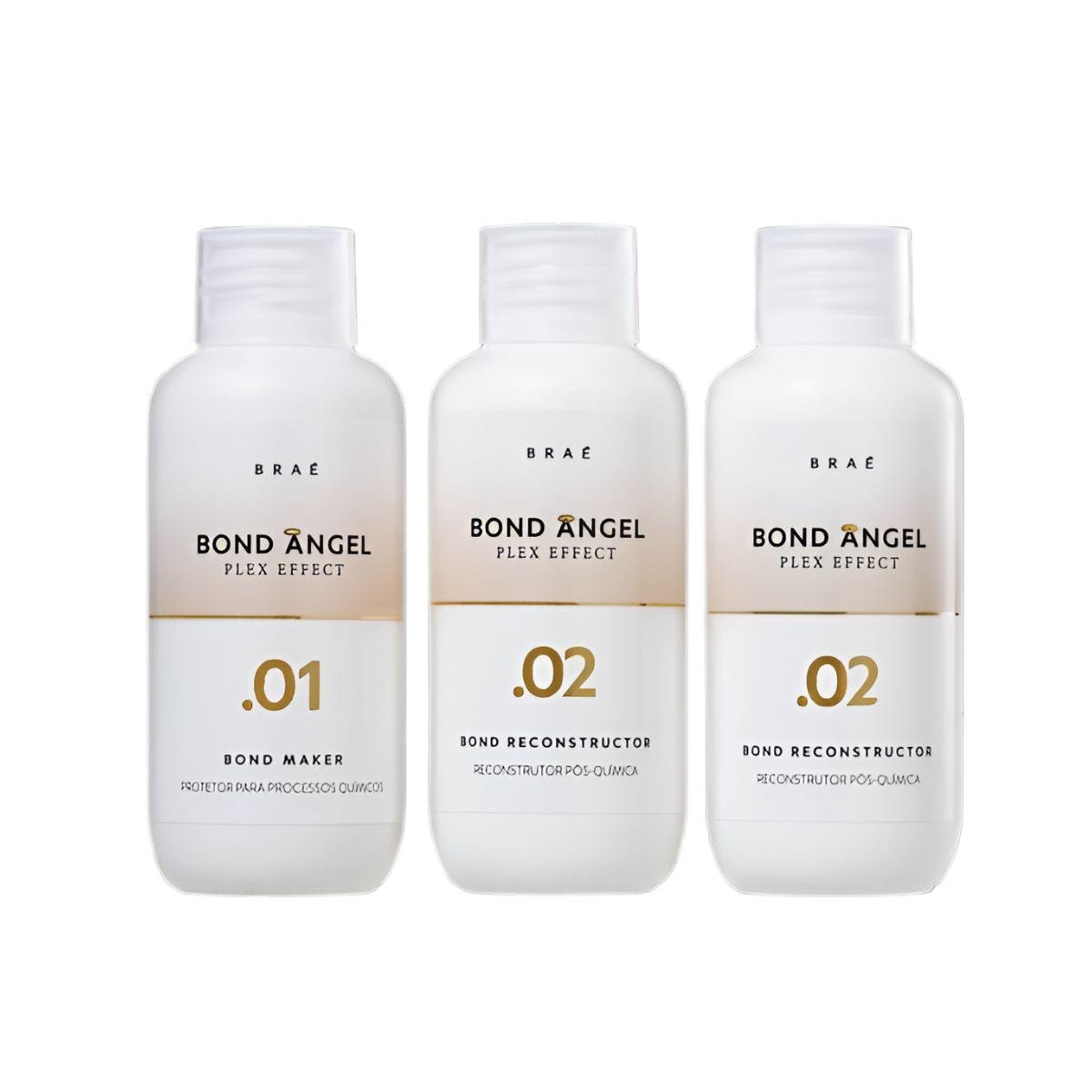 Kit Braé Bond Angel Protetor 1 x 100 ml e Reconstrutor 2 x 100 ml Kit Braé Bond Angel Protetor 1 x 100 ml e Reconstrutor 2 x 100 ml