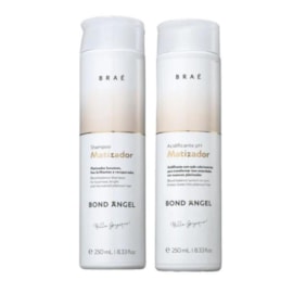 Kit Braé Bond Angel Shampoo Matizador 250 ml + Acidificante 250 ml