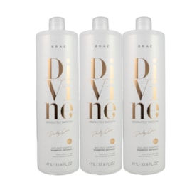 Kit Braé Divine 3 Shampoo 1 Litro