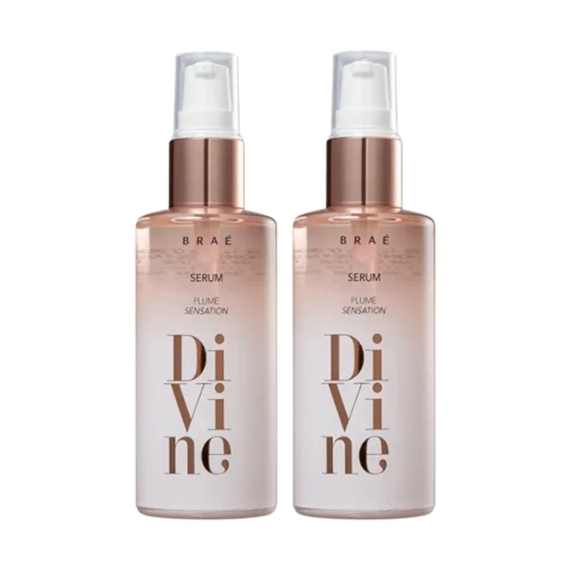 Kit Braé Divine Plume Sensation 2 Sérum Reparador 60 ml