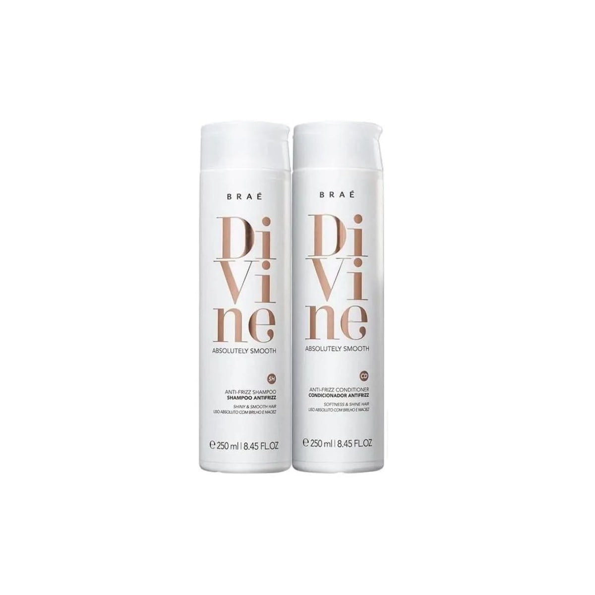 Kit Braé Divine Shampoo 250 ml + Condicionador 250 ml