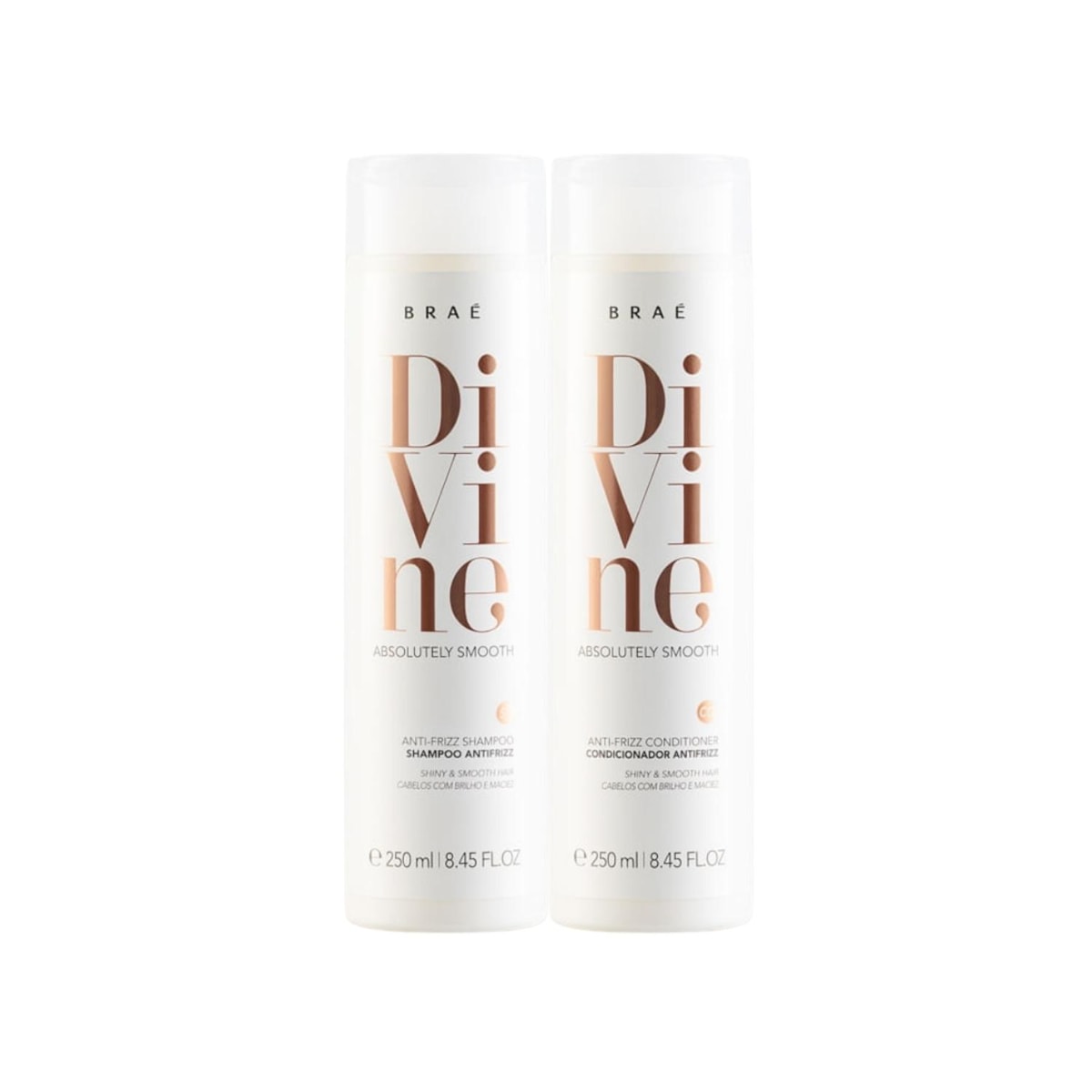 Kit Braé Divine Shampoo e Condicionador 250 ml