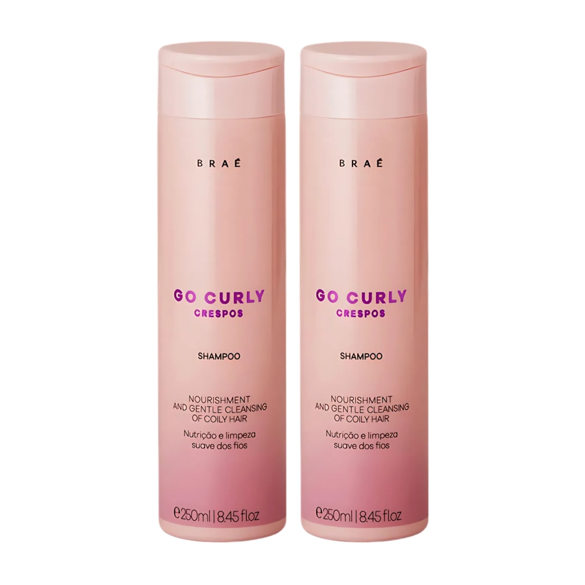 Kit Braé Go Curly Crespos 2 Shampoo 250 ml Kit Braé Go Curly Crespos 2 Shampoo 250 ml