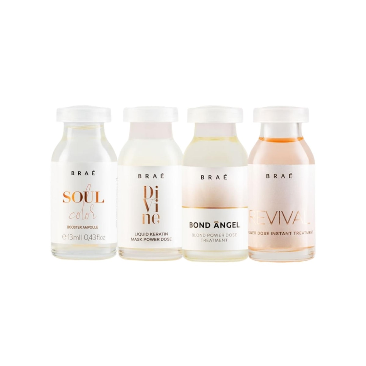 Kit Braé Power Doses Tratamento Instantâneo 4 x 13 ml