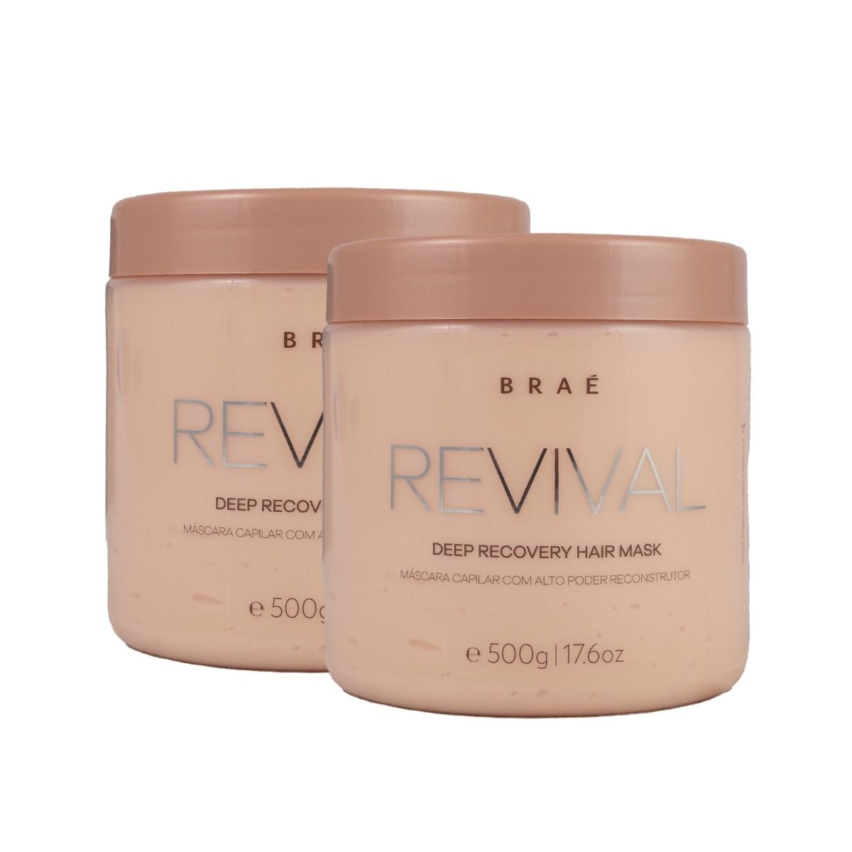 Kit Braé Revival 2 Máscara de Reconstrução 500 g