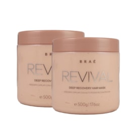 Kit Braé Revival 2 Máscara de Reconstrução 500 g