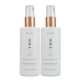 Kit Braé Soul Color Primer Shine Spray 2 Leave-In 100 ml