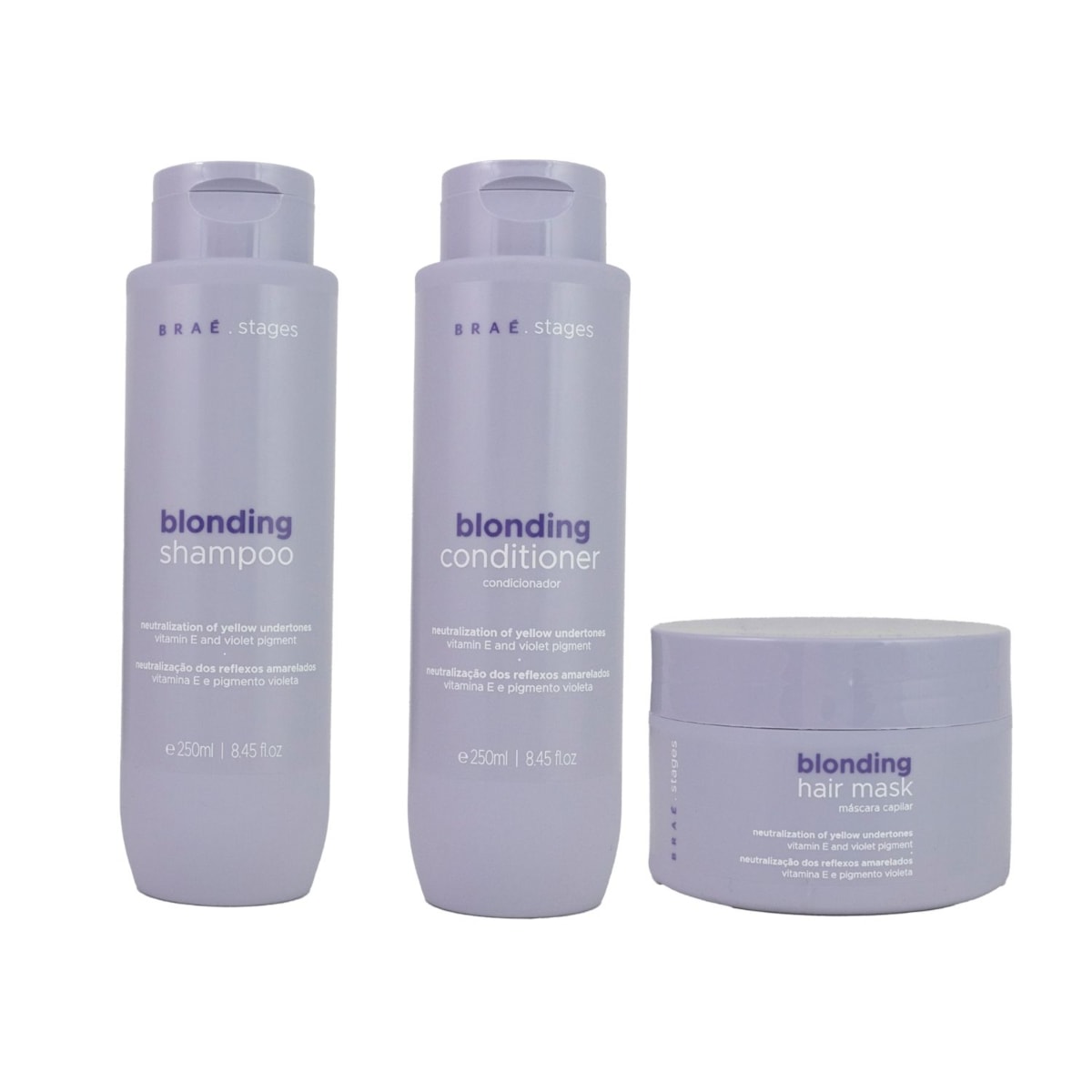 Kit Braé Stages Blonding (3 Produtos)