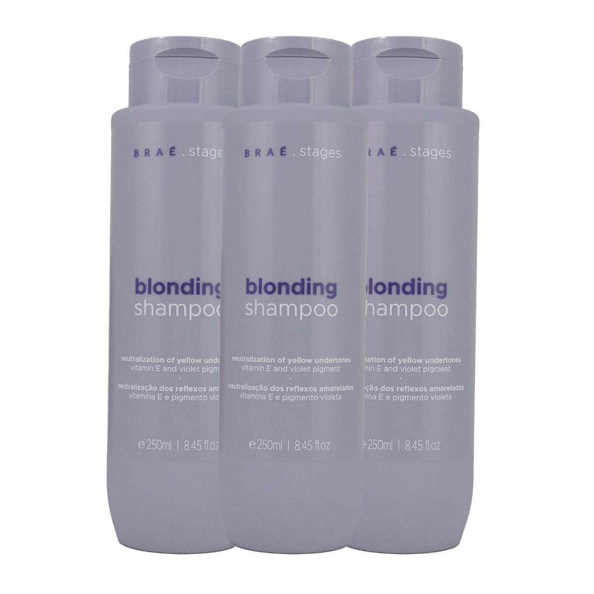 Kit Braé Stages Blonding 3 Shampoo 250 ml