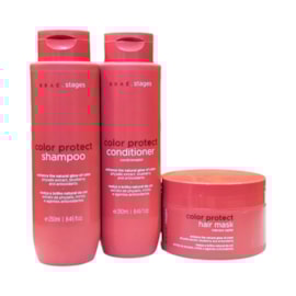 Kit Braé Stages Color Protect (3 Produtos)
