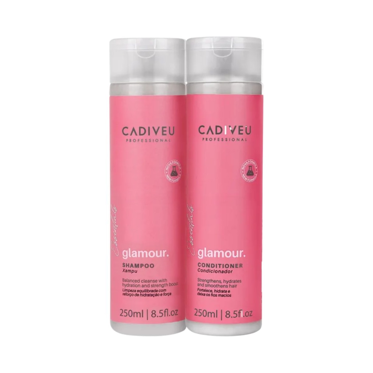 Kit Cadiveu Glamour Rubi Essential Shampoo 250 ml + Condicionador 250 ml