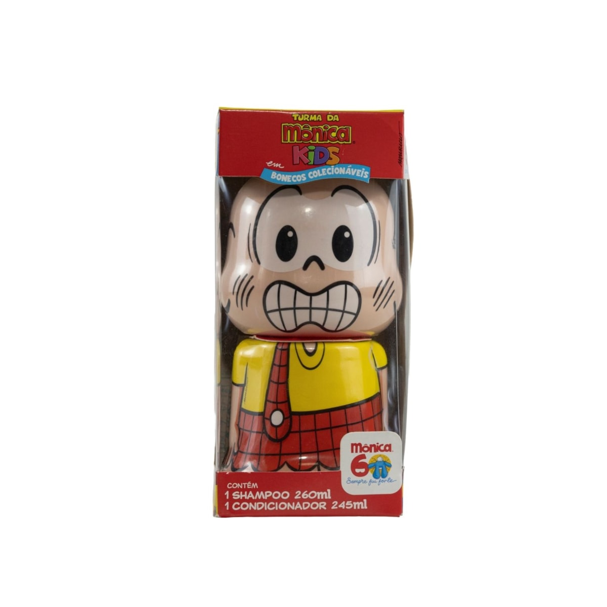 Kit Cia da Natureza Cascao Boneco Colecionável Shampoo Condicionador