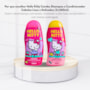 Kit Cia da Natureza Hello Kitty Shampoo e Condicionador Cabelos Lisos Delicados 260 ml