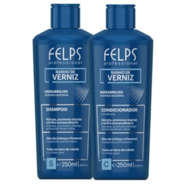 Kit Felps Banho de Verniz Shampoo e Condicionador (2 x 250 ml)