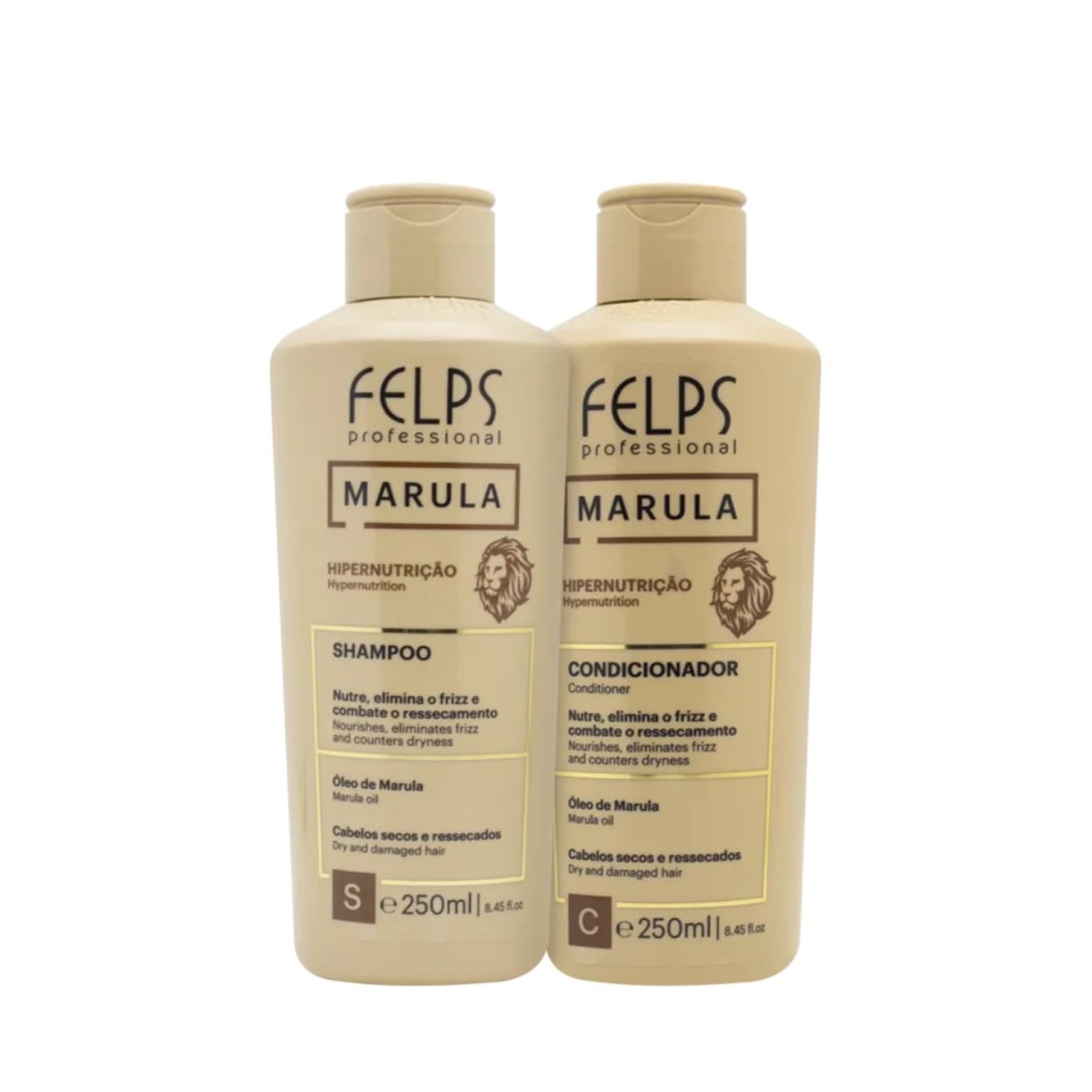 Kit Felps Marula Shampoo + Condicionador (2x250 ml)