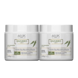 Kit Felps Quiabo XBTX 2 Redutor de Volume em Massa 500 g