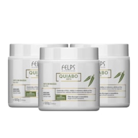 Kit Felps Quiabo XBTX 3 Redutor de Volume em Massa 500 g