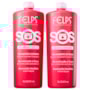 Kit Felps S.O.S Shampoo + Condicionador (2 x 1 Litro)