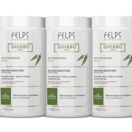 Kit Felps XBTX em Massa Redutor de Volume (3 x 1 Kg)