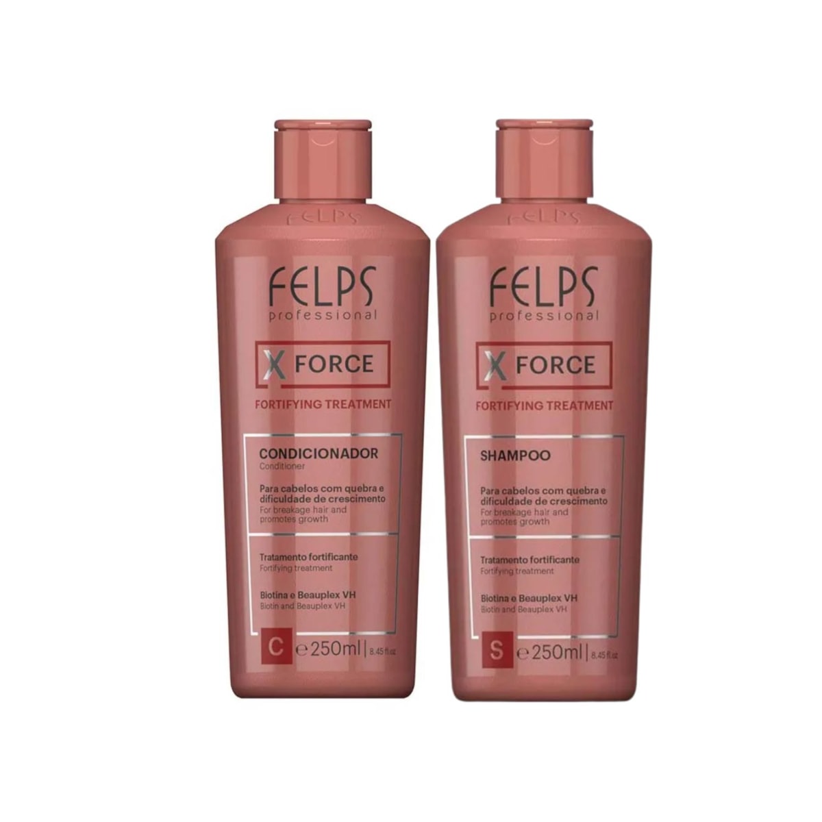 Kit Felps XForce Shampoo 250 ml + Condicionador 250 ml Kit Felps XForce Shampoo 250 ml + Condicionador 250 ml