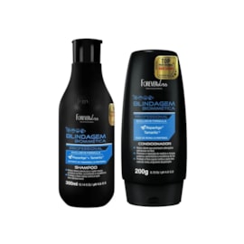 Kit Forever Liss Blindagem Biomimética Capilar Shampoo +Condicionador