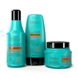 Kit Forever Liss Cachos Trio para Cabelo Cacheado