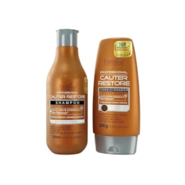 Kit Forever Liss Cauter Restore Shampoo 300 ml + Condicionador 200 g
