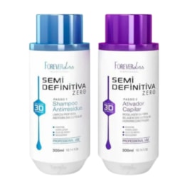 Kit Forever Liss Semi Definitiva Zero Escova 2 x 300 ml