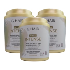 Kit G.Hair BTX Intense 3 Máscara 1 Kg