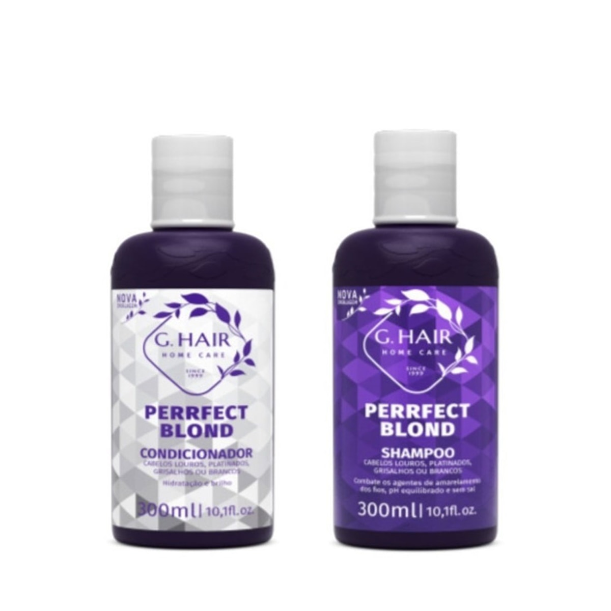 Kit G.Hair Perfect Blond Shampoo 300 ml + Condicionador 300 ml
