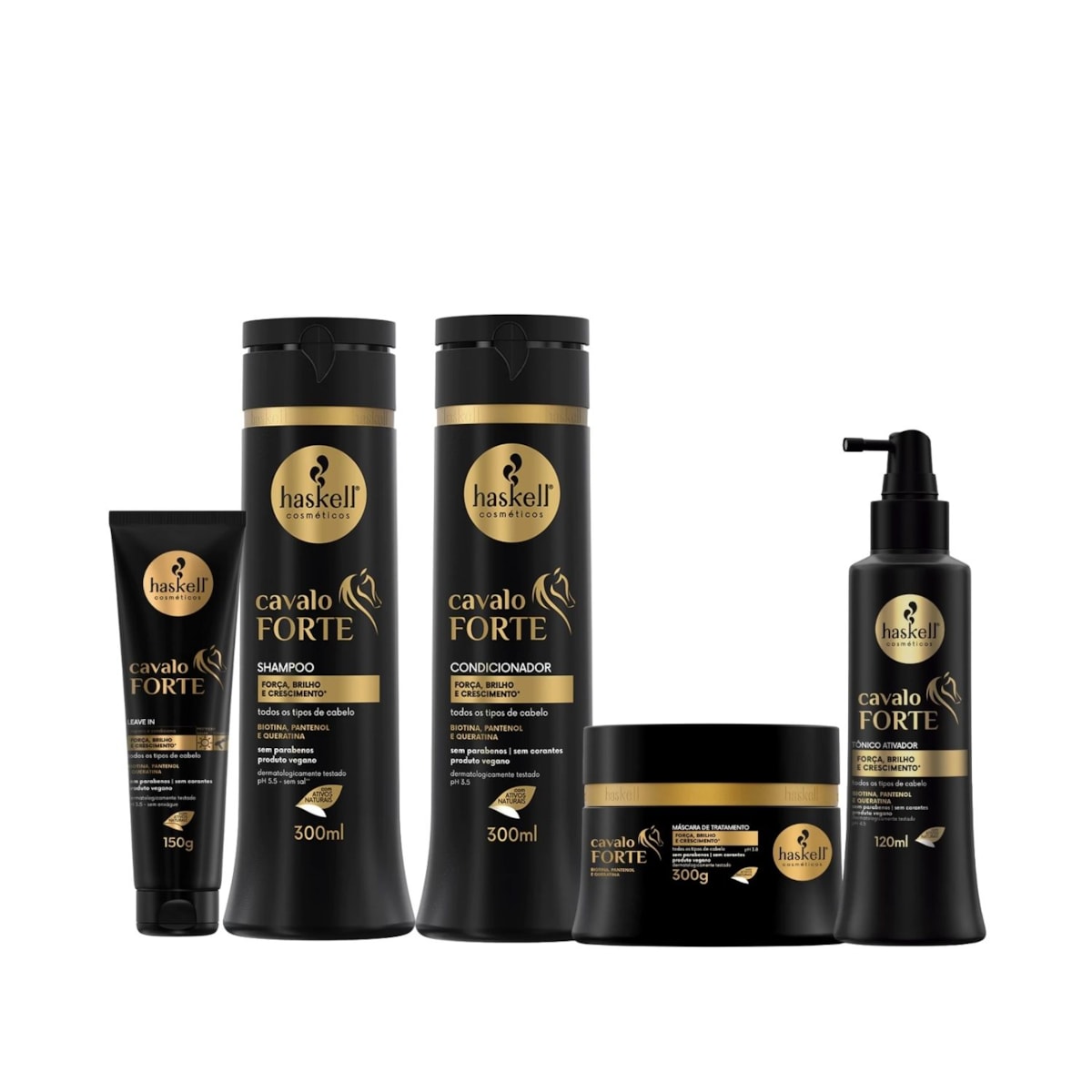 Kit Haskell Cavalo Forte Home Care Completo Kit Haskell Cavalo Forte Home Care Completo