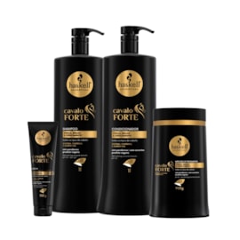 Kit Haskell Cavalo Forte Trio e Leave-in 150 g