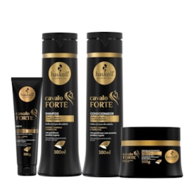 Kit Haskell Cavalo Forte Trio Home Care e Leave-in 150 g