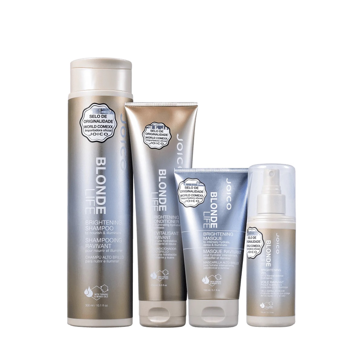 Kit Joico Blonde Life Brightening Completo Kit Joico Blonde Life Brightening Completo