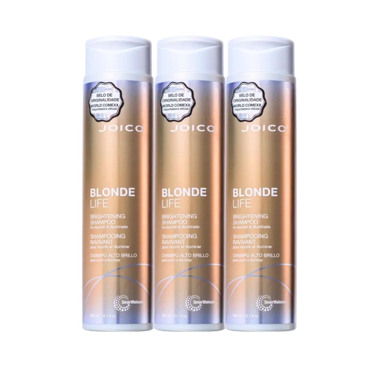 Kit Joico Blonde Life Smart Release 3 Shampoo 300 ml Kit Joico Blonde Life Smart Release 3 Shampoo 300 ml