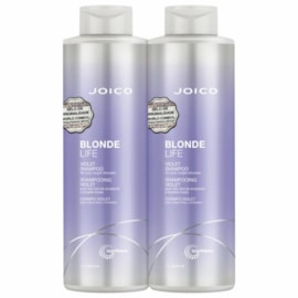 Kit Joico Blonde Life Violet Smart Release Shampoo 1 Litro + Condicionador 1 Litro