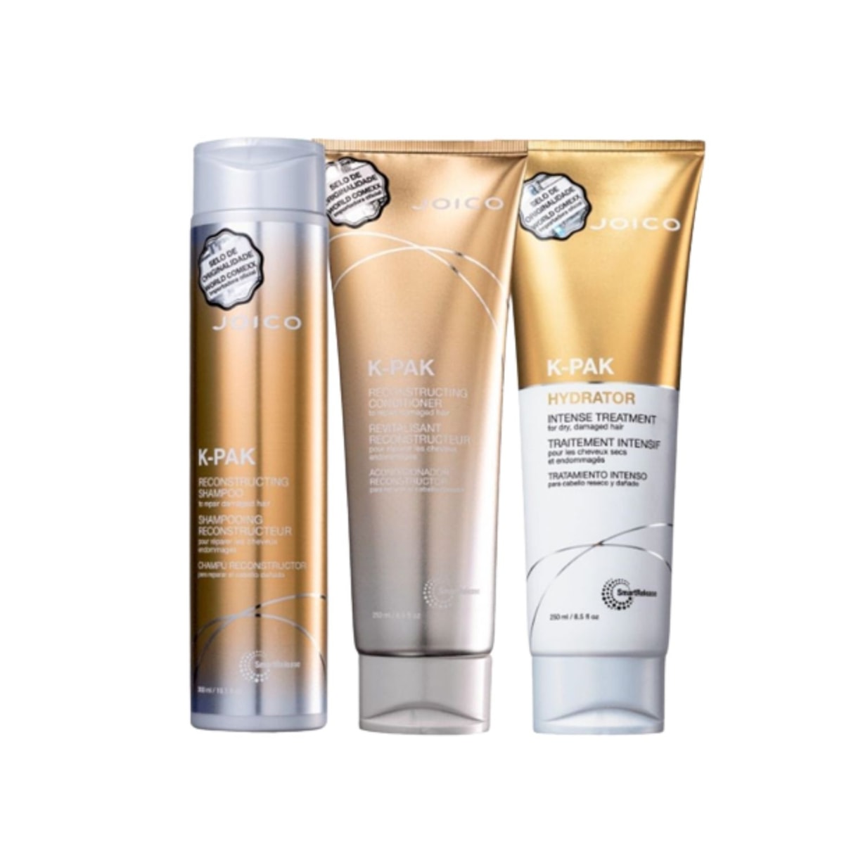 Kit Joico K-PAK Tratamento Trio