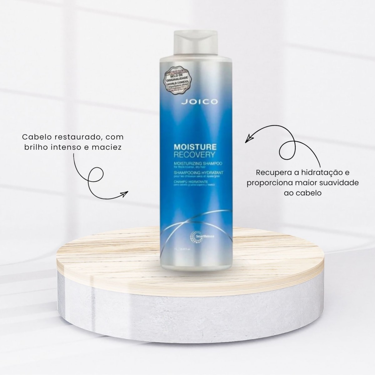 Kit Joico Moisture Recovery Tratamento Smart Release Shampoo 1 Litro + Condicionador 1 Litro Kit Joico Moisture Recovery Tratamento Smart Release Shampoo 1 Litro + Condicionador 1 Litro