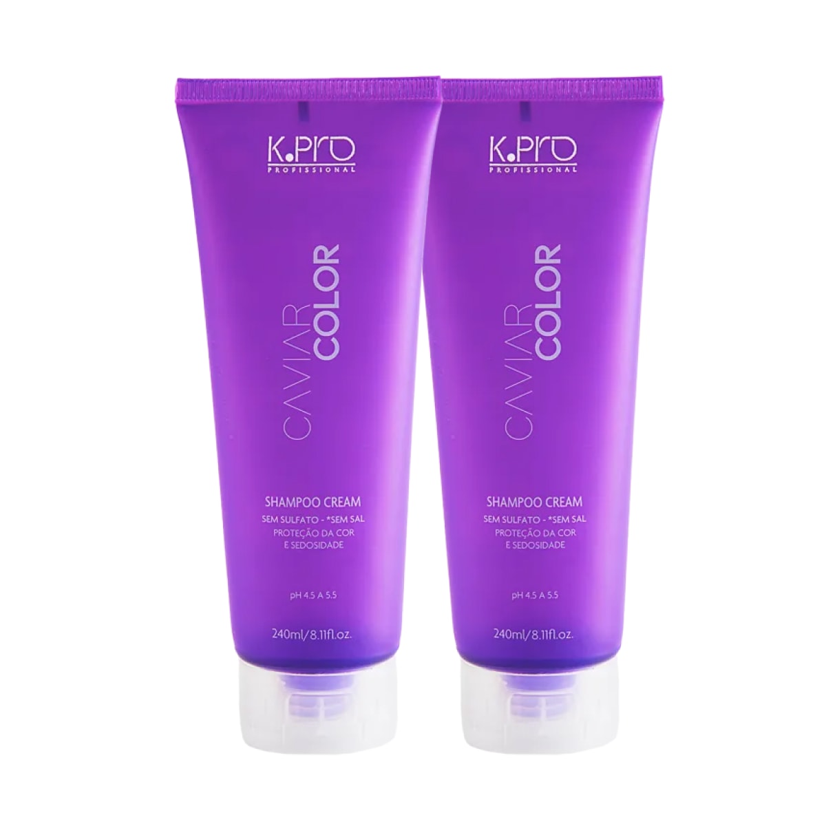 Kit K.Pro Caviar Color 2 Shampoos Cream 240 ml Kit K.Pro Caviar Color 2 Shampoos Cream 240 ml