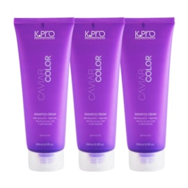 Kit K.Pro Caviar Color 3 Shampoos Cream 240 ml