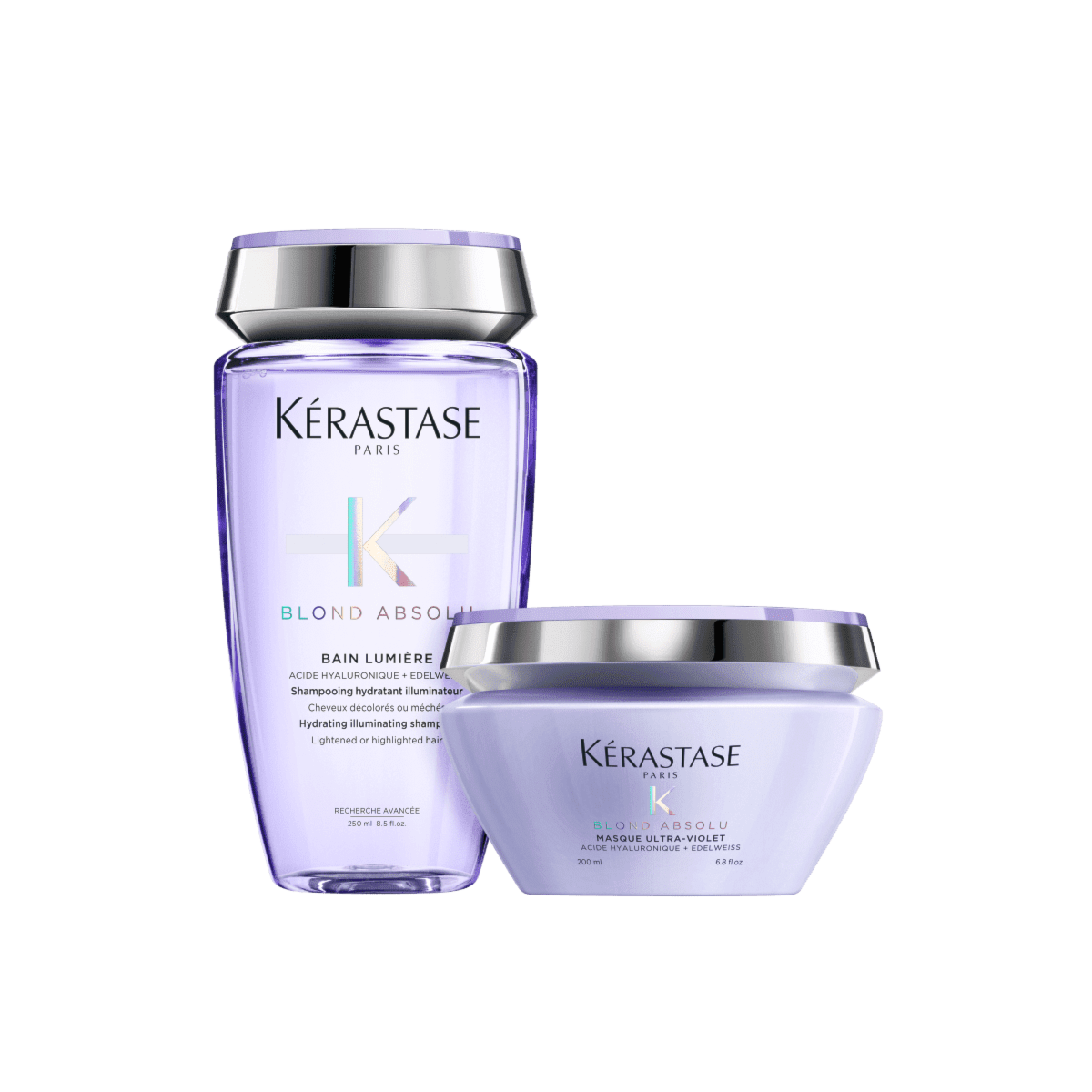 Kit Kérastase Blond Absolu Violet Lumiére (Shampoo + Máscara)