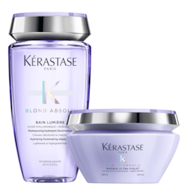 Kit Kérastase Blond Absolu Violet Lumiére (Shampoo + Máscara)