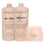 Kit Kérastase Curl Manifesto Shampoo 1 Litro + Condicionador 1 Litro + Máscara 500 ml