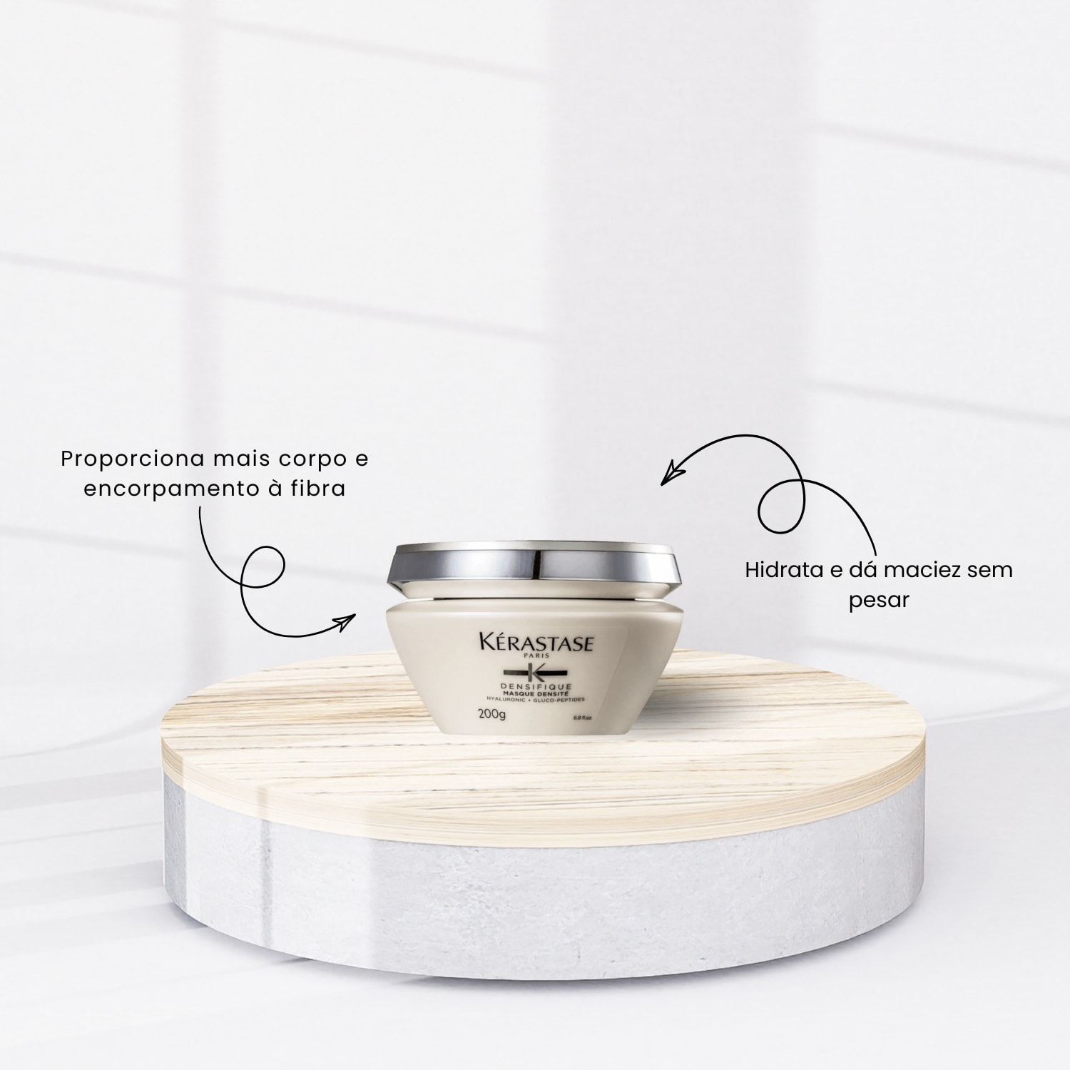 Shampoo 250ml + Máscara Kérastase Densifique Densité Deux