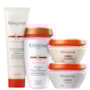 Kit Kérastase Nutritive Protocole Immunité Fins (Shampoo + Leave-in + 2 Máscara's)