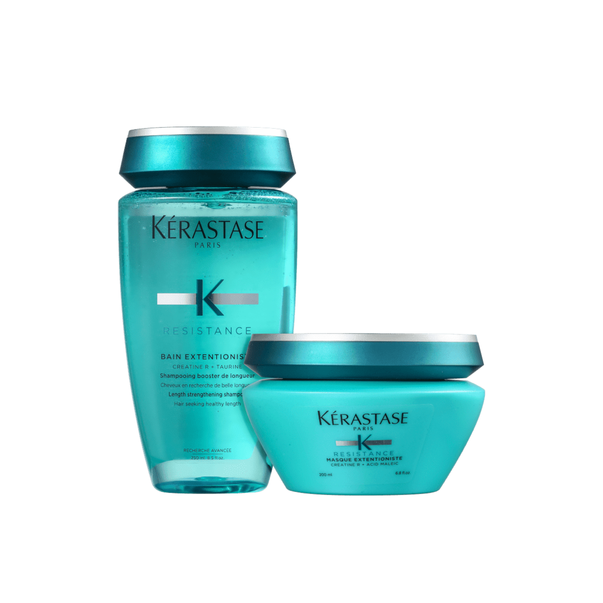 Kit Kérastase Résistance Extentioniste Shampoo 250 ml + Máscara 200 ml