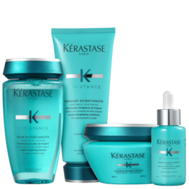 Kit Kérastase Résistance Extentioniste (Shampoo + Condicionador + Máscara + Leave-in)